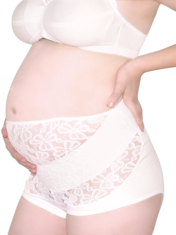 Panty soporte materno con blonda 201-I Sara&Montiel maternity
