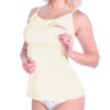 403hueso_fte Camiseta de lactancia con broches 403-I Sara&Montiel maternity