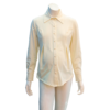 Blusa algodón liso canesú en espalda