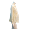 Blusa algodón liso canesú en espalda