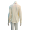 Blusa algodón liso canesú en espalda