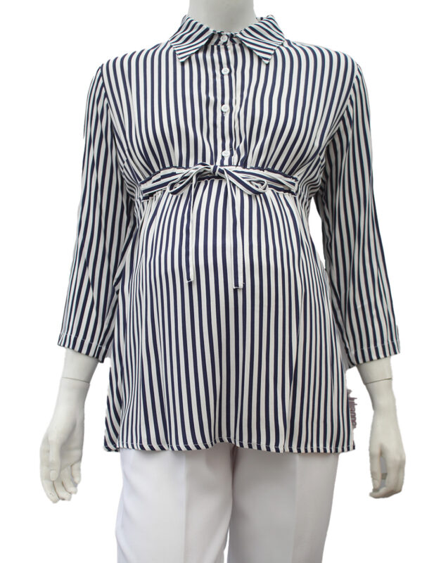 Blusa camisera materna elástico cintas