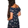 8 Vestido largo manga corta escote hombros